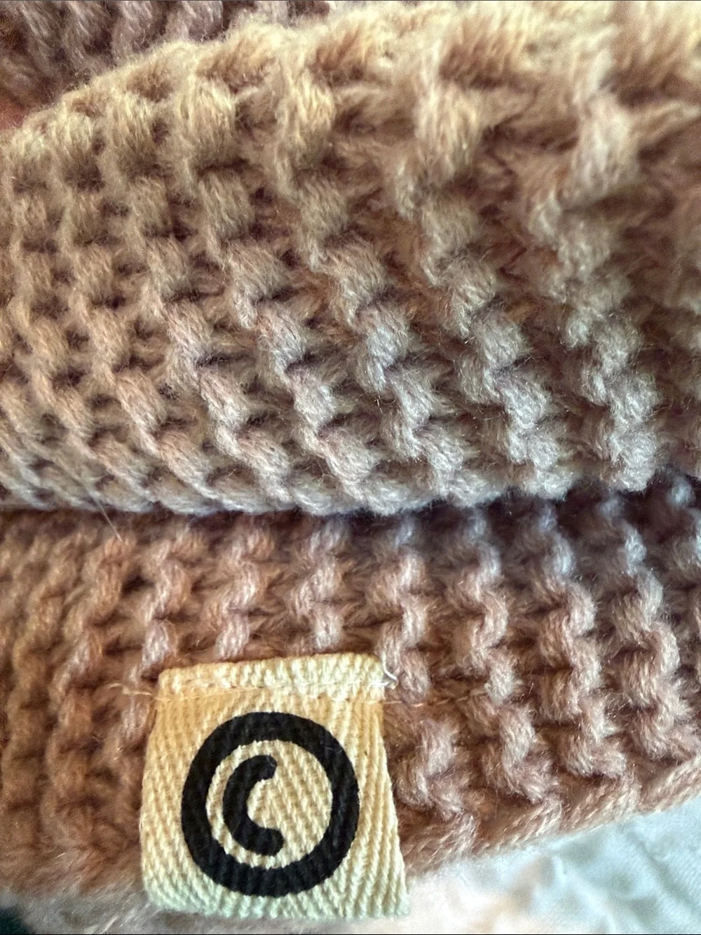 Knit Decorative Throw - Dusty Rose